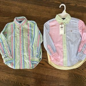 Two Polo Ralph Lauren Button up shirts